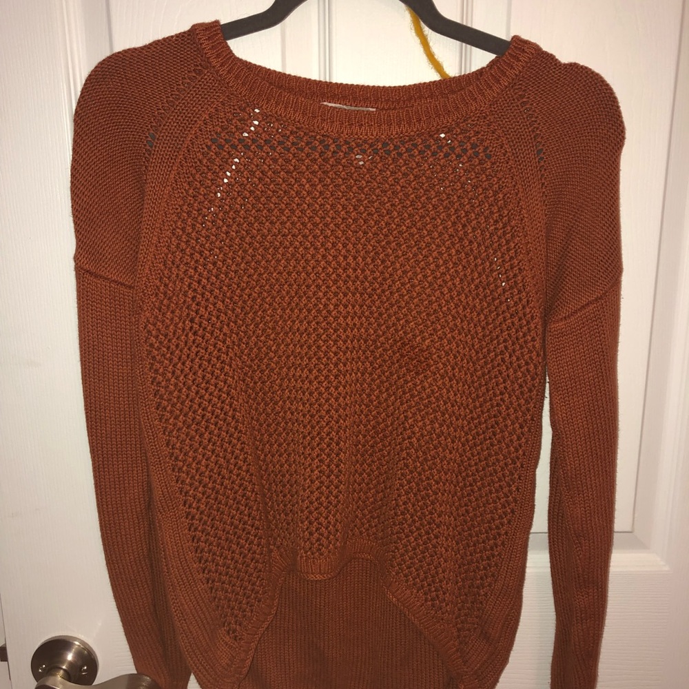 Forever 21 burnt orange sweater